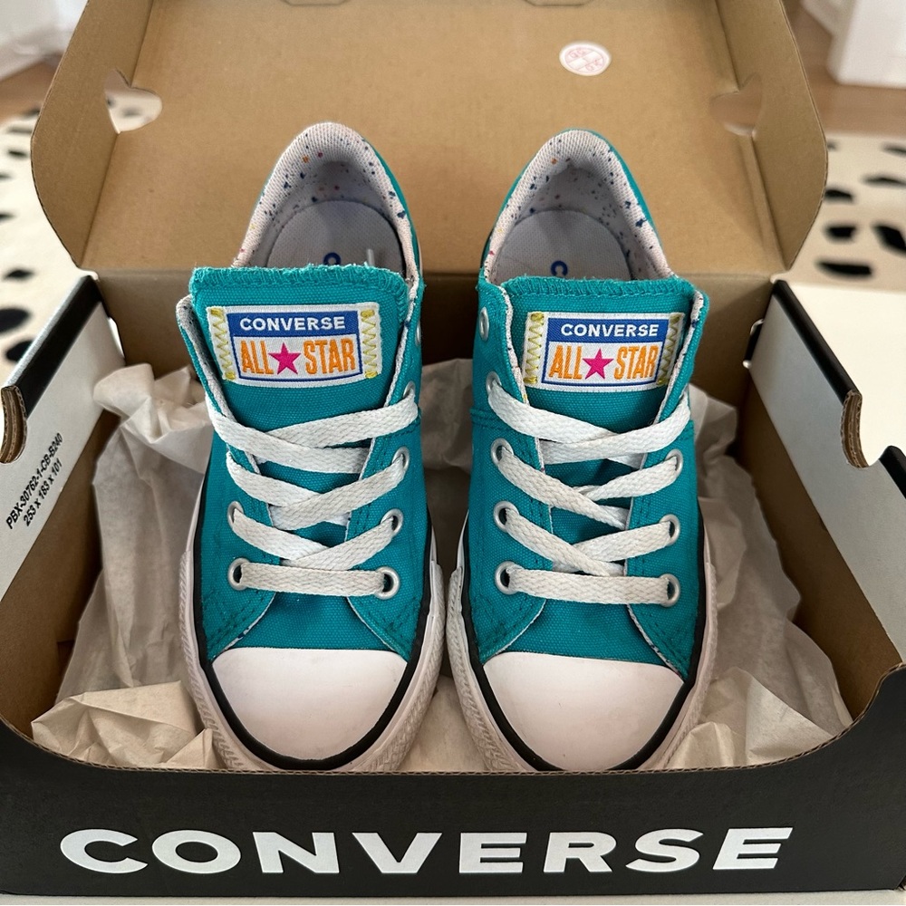 {CONVERSE} Ctas Madison Low Canvas Turbo Green Kid’s